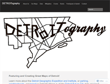 Tablet Screenshot of detroitography.com